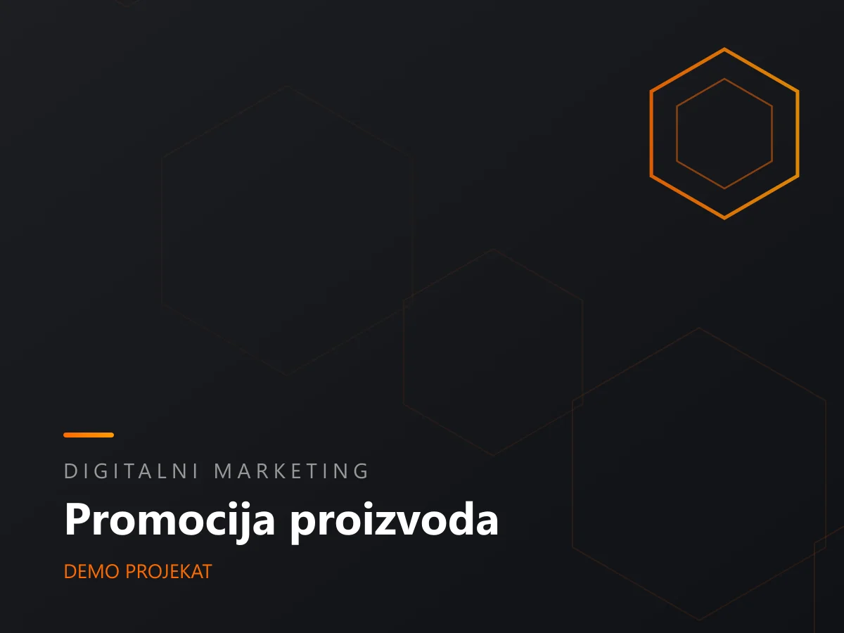 Promocija proizvoda - Demo kampanja