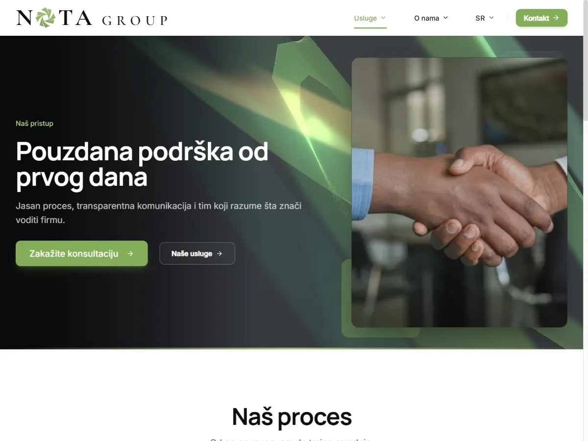 NOTA GROUP - Naš pristup